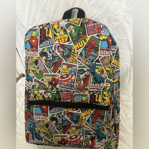 Marvel Comics Hero trading card Backpack